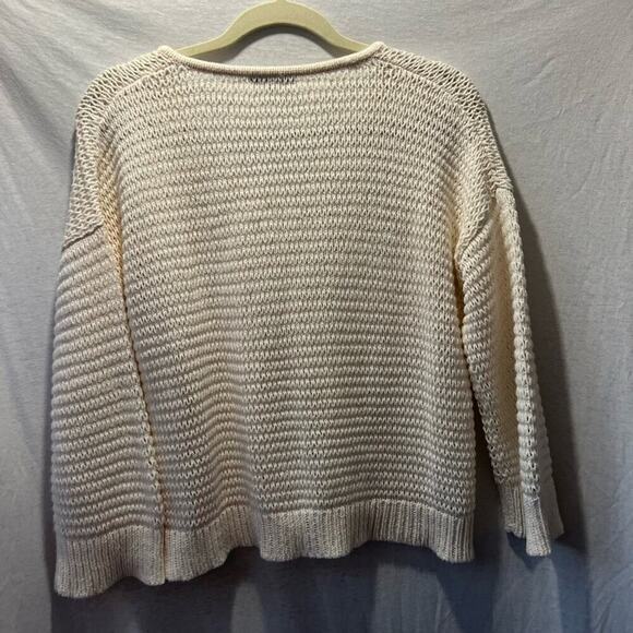 Madewell Cream Breezeway Pullover Sweater - Picture 6 of 7